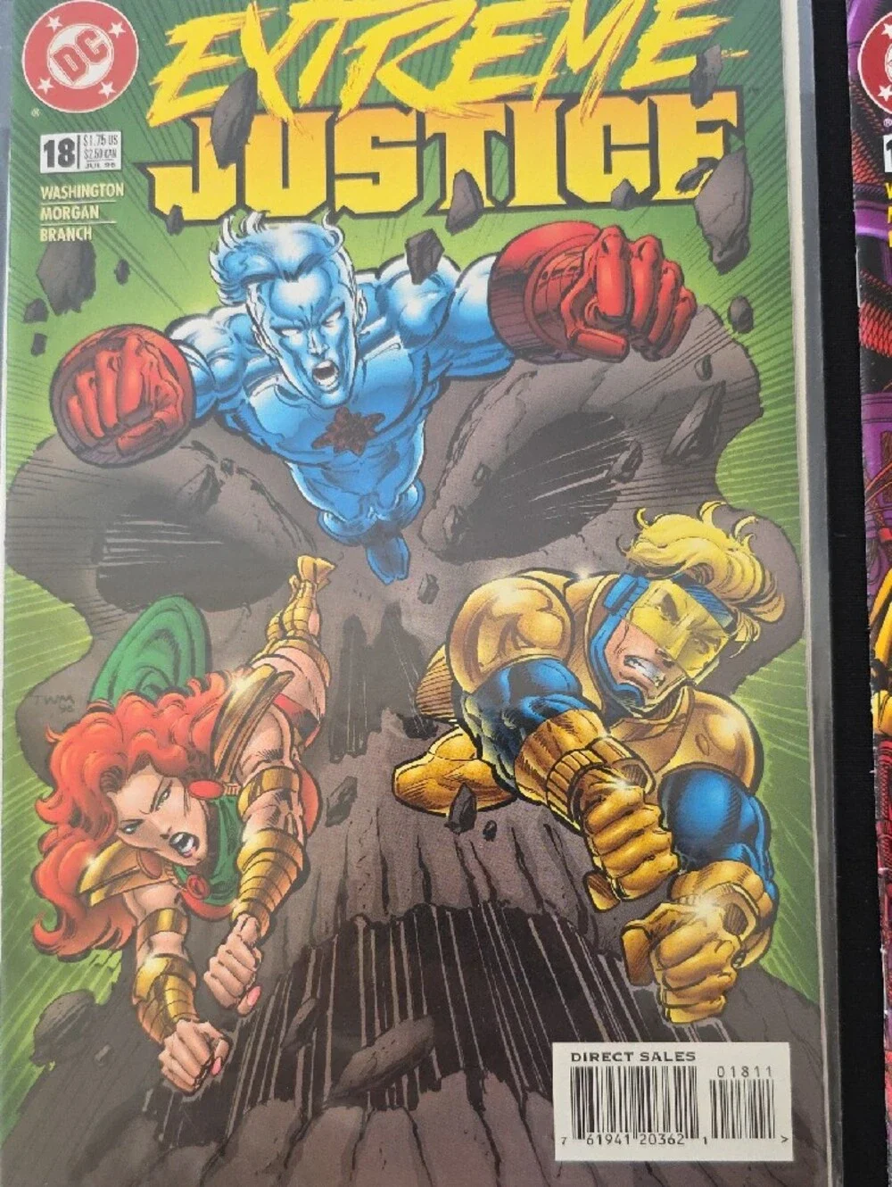 DC Comic Book Set Of 4- Extreme Justice